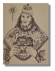 Religious Art - Wiseman Myrrh thumbnail.